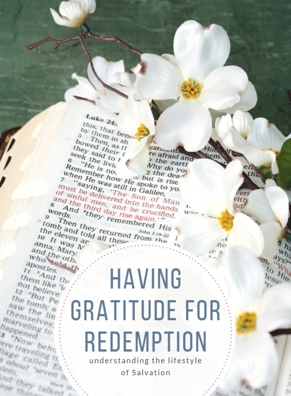 Having Gratitude for Redemption